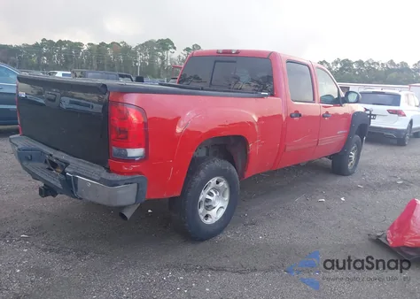 2008 GMC Sierra 2500Hd Sle2 из США, поврежденный, VIN 1GTHC23K98F166206